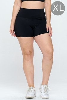 Women's Buttery Soft Activewear Biker Shorts 4" Inseam (XL only)