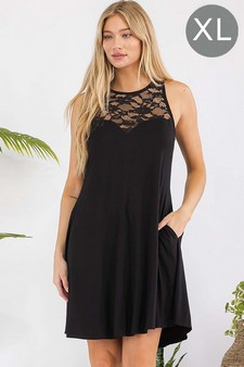 Women's Blossoming Lace Delight Dress(XL only)
