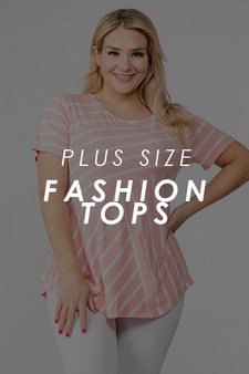 wholesale plus size tops