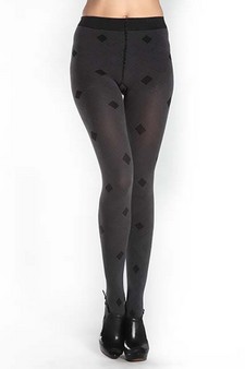 Lady's Unity Squares Fashion Tights style 2