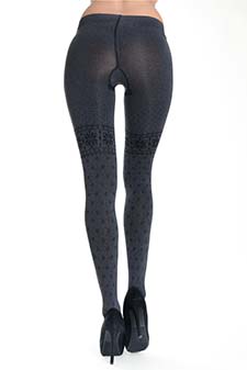 Lady's FLakes of Snow Fashion Tights style 3