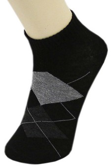 3 Pair Pack Low Cut Design Spandex Socks style 3