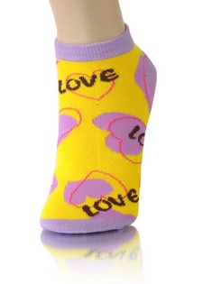 LOVE LOW CUT SOCKS WITH RINGER style 2