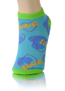 LOVE LOW CUT SOCKS WITH RINGER style 3