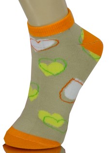 VALENTINES HEARTS LOW CUT SOCKS style 5