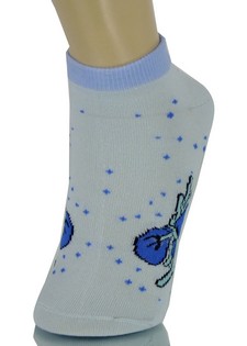 ABSTRACT CHARACTER LOW CUT SOCKS style 3