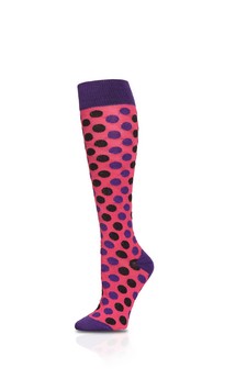 Single Pair Pack Fashion Design Knee High Socks style 2