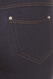 Women's Cotton-Blend 5-Pocket Skinny Jeggings style 5