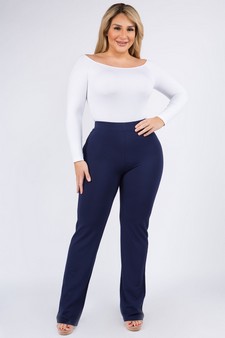 Women's High-Rise Flare Bootcut Pants style 4