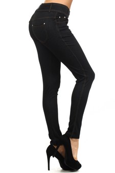 LADY'S Double Button Jegging  :::(3sm-3ml):::: style 2