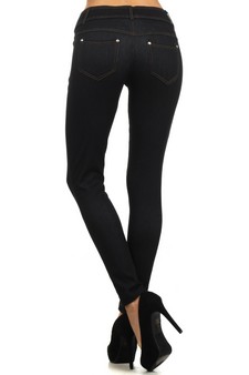 LADY'S Double Button Jegging  :::(3sm-3ml):::: style 3
