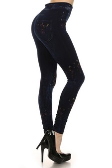Jegging w- Enchanted Forest Sublimation style 2