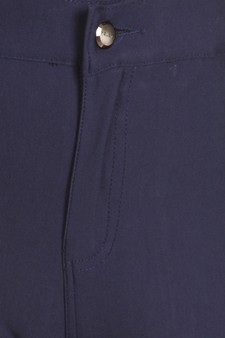 Lady's Mid Rise Ponte Knit Skinny Pants - Plus - (3pcs/pk XL only) style 5