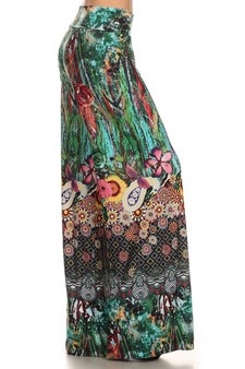 Water color printed palazzos. style 2