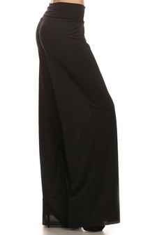 Solid all black Palazzos (Small only) style 3