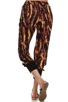 Hot Gold Melt printed joggers style 3