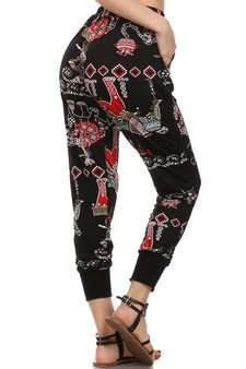 Knight in Shinning armor printed joggers style 2