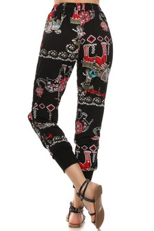 Knight in Shinning armor printed joggers style 3