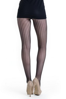 (828DY1238) Lady's Mermaid Scales Mesh Fashion Designed Fishnet Pantyhose style 3