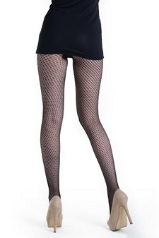 **NY only** Lady's Axion Mesh Pattern Fashion Designed Fishnet Pantyhose style 3