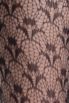 Lady's Baja Pattern Fashion Designed Fishnet Pantyhose style 4