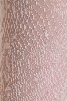 Lady's Florist Pattern Fashion Designed Fishnet Footless Tights style 4