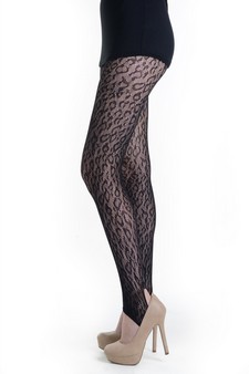 (blister) Lady's Fashion Designed Fishnet Tights style 2
