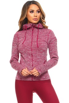 Performance Style Sports Jacket With Hoodie (SM only) style 2