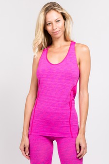 Women's Space Dye Athleisure Top style 2