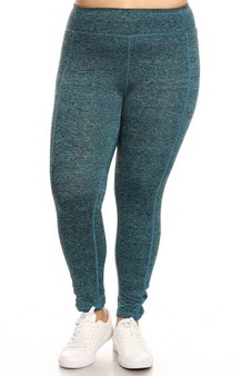 Active leggings w/ bow cutout detailed style 2
