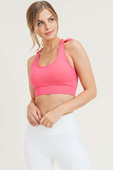 Women’s Seamless Performance Style Sports Bra with Hoodie style 7