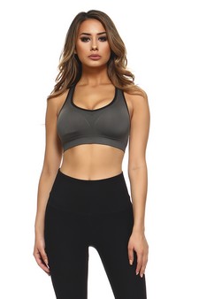 Women’s Cut Out Detailed Activewear Sports Bra style 2