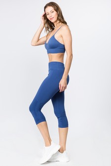 Women's High Rise Cinched Ankle Activewear Set style 2