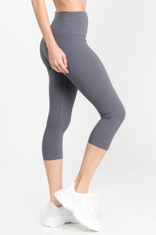 Women's Buttery Soft Capri Activewear Leggings (Large only) style 2