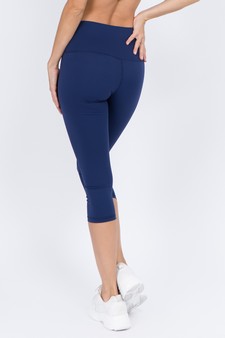 Women's Buttery Soft Capri Activewear Leggings (Large only) style 3