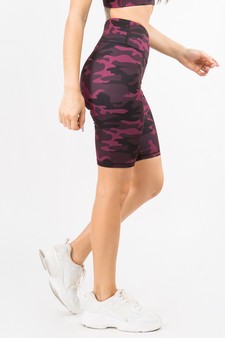 Women’s Pink Hues Activewear Biker Shorts style 2