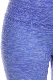 Dip Dye Ombre Athletic Capri Leggings w/High Waist Band (Small only) style 4