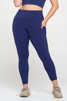 Women's Buttery Soft Activewear Leggings with Pocket style 2