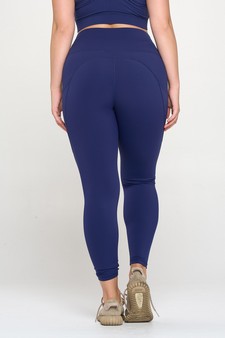 Women's Buttery Soft Activewear Leggings with Pocket style 3