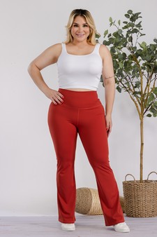 Women's Yoga Flare High Waisted Buttery Soft Pants style 5