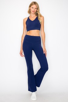 Women's Yoga Flare High Waisted Buttery Soft Pants style 4