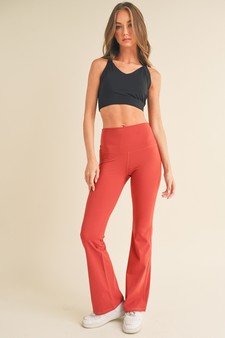 Women's Yoga Flare High Waisted Buttery Soft Pants style 5