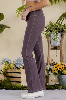 Women’s Leopard Print Flared Yoga Pants style 2