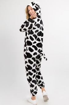 Plush Cow Animal Onesie Pajama Costume (6pcs L/XL only) style 4