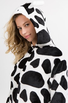 Plush Cow Animal Onesie Pajama Costume (6pcs L/XL only) style 5