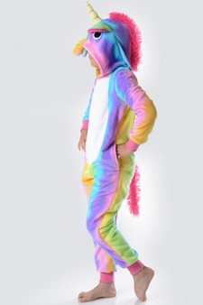 Kid's Rainbow Stripe Unicorn Onesie style 6