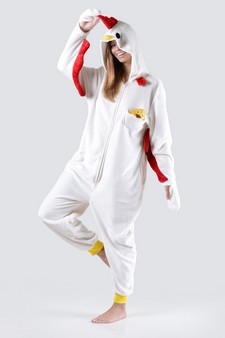 Women's Chicken Animal Onesie Pajama style 3