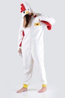 Women's Chicken Animal Onesie Pajama style 4