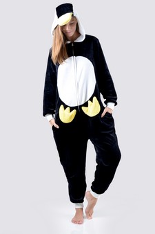 Women's Penguin Animal Onesie Pajama style 2