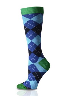 Cotton Republic® Argyle Print Men's Dress Socks style 2